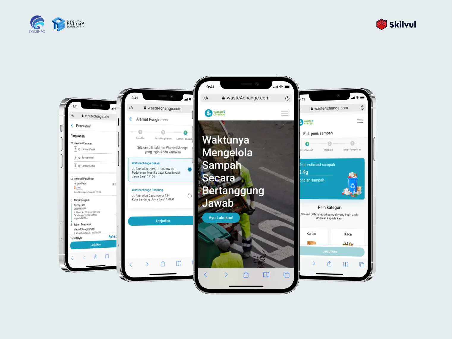 Content-focused personal brand website layout